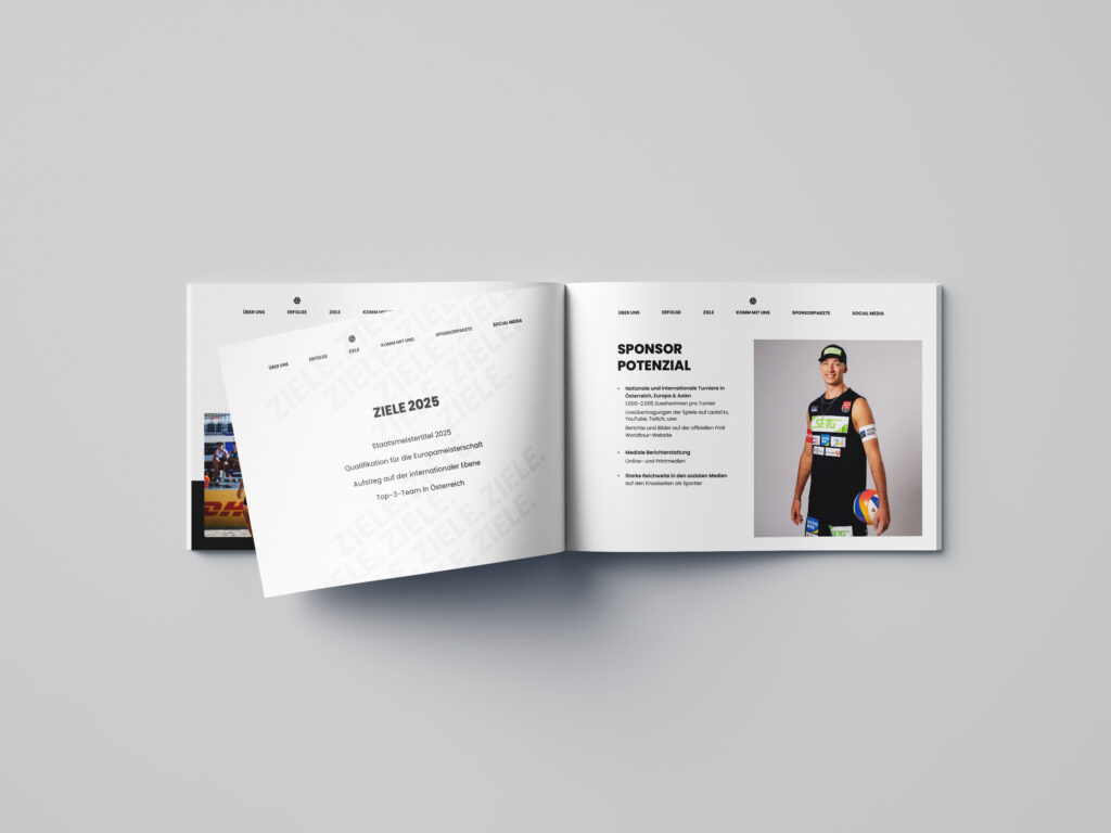 Ziele + Potenzial - Sponsorenmappe Kindl/Pascariuc